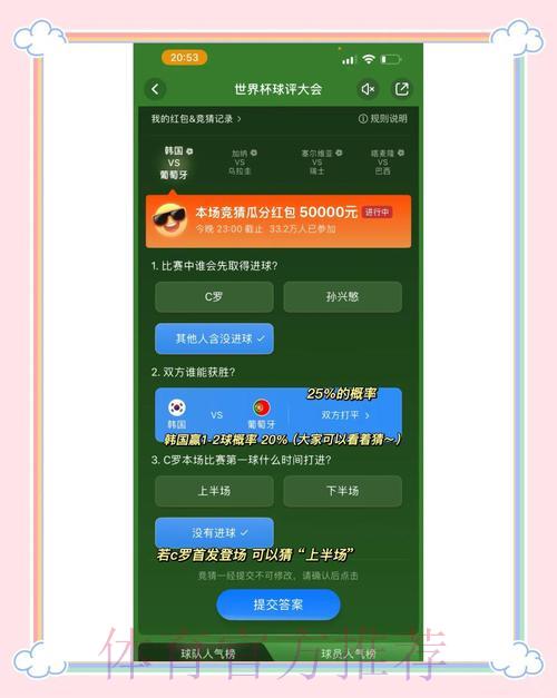 世界杯竞猜平台精选优惠活动全攻略